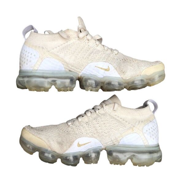 Rare 2017 Nike Air VaporMax 2 Light Cream Size 8W - Picture 1 of 16